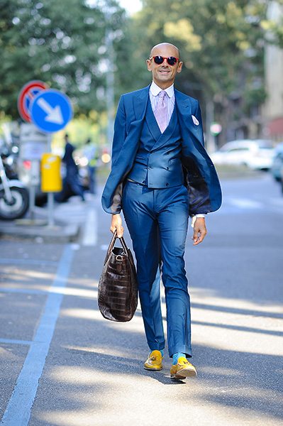 Man style in Milan