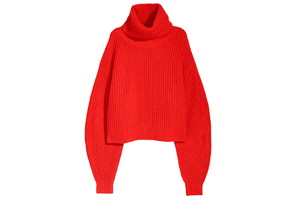 H&m knitted wool blend on sale jumper