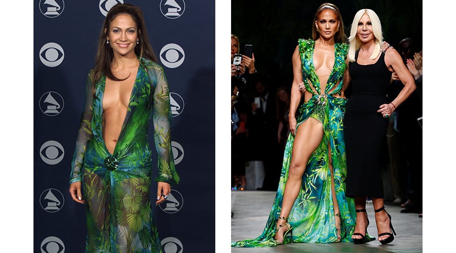 Jlo versace hotsell jungle dress 2000