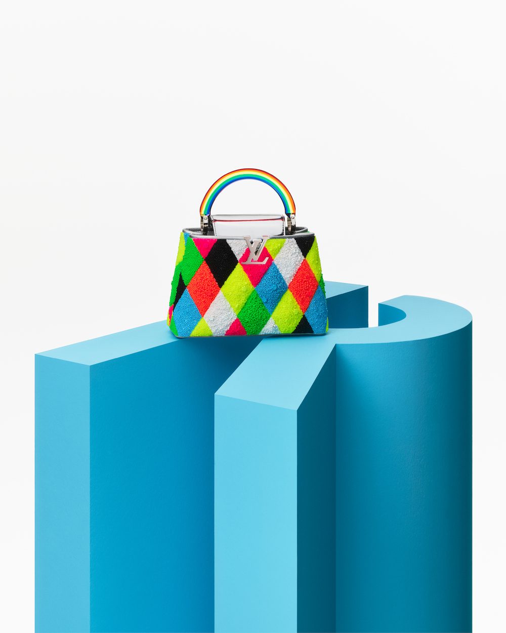 Louis Vuitton Unveils a Rainbow Bag for its 2022 Artycapucines Collection