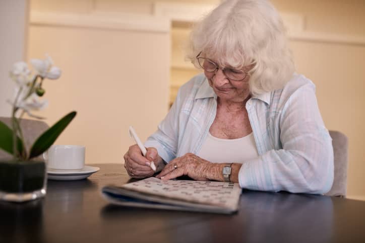 Crosswords and Chess May Help in Avoiding Dementia