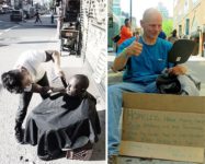 NYC Hair Stylist Gives Hair Cuts To The Homeless | MiNDFOOD