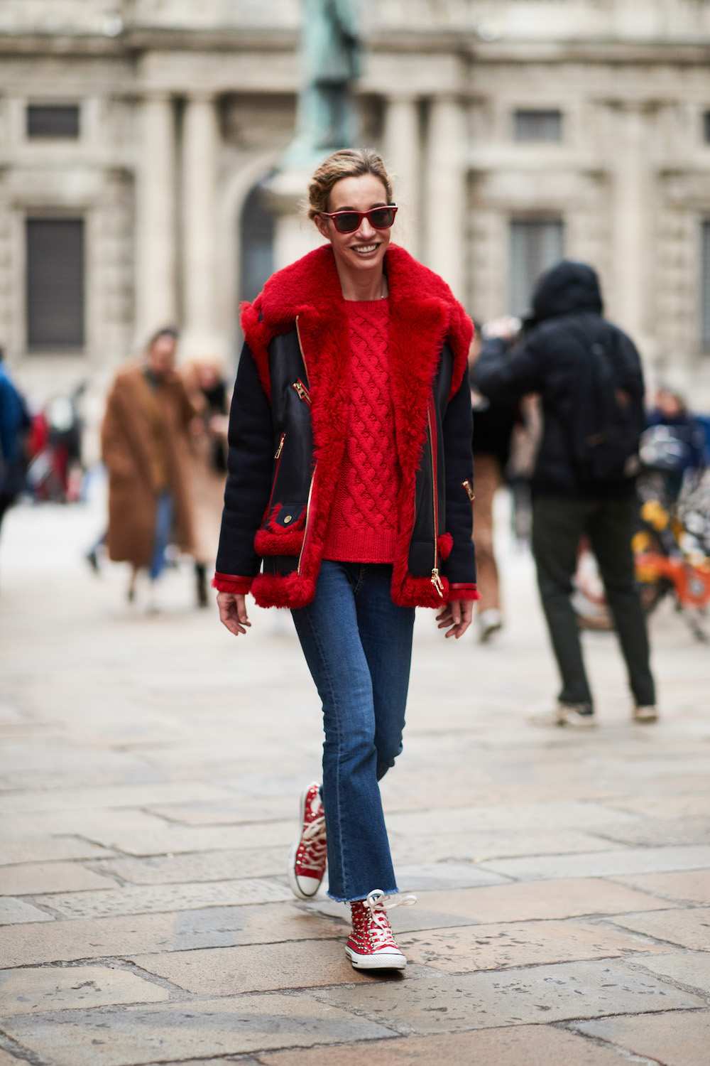 10 Ways to Wear Sneakers This Winter 