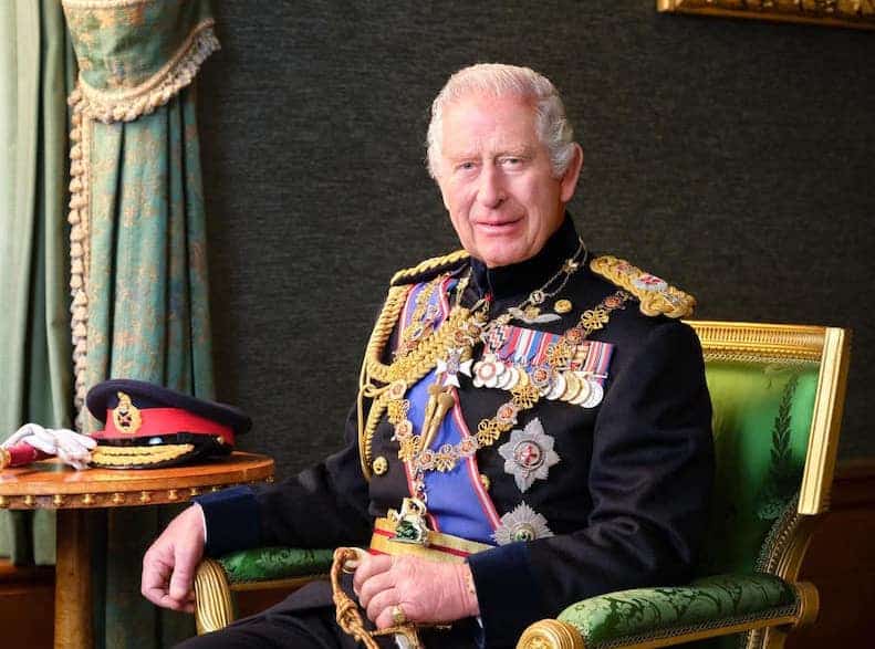 New Portrait of King Charles unveiled for Britain's Armed Forces Day